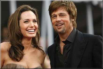 Angelina Jolie und ihr Ehemann Brad Pitt
